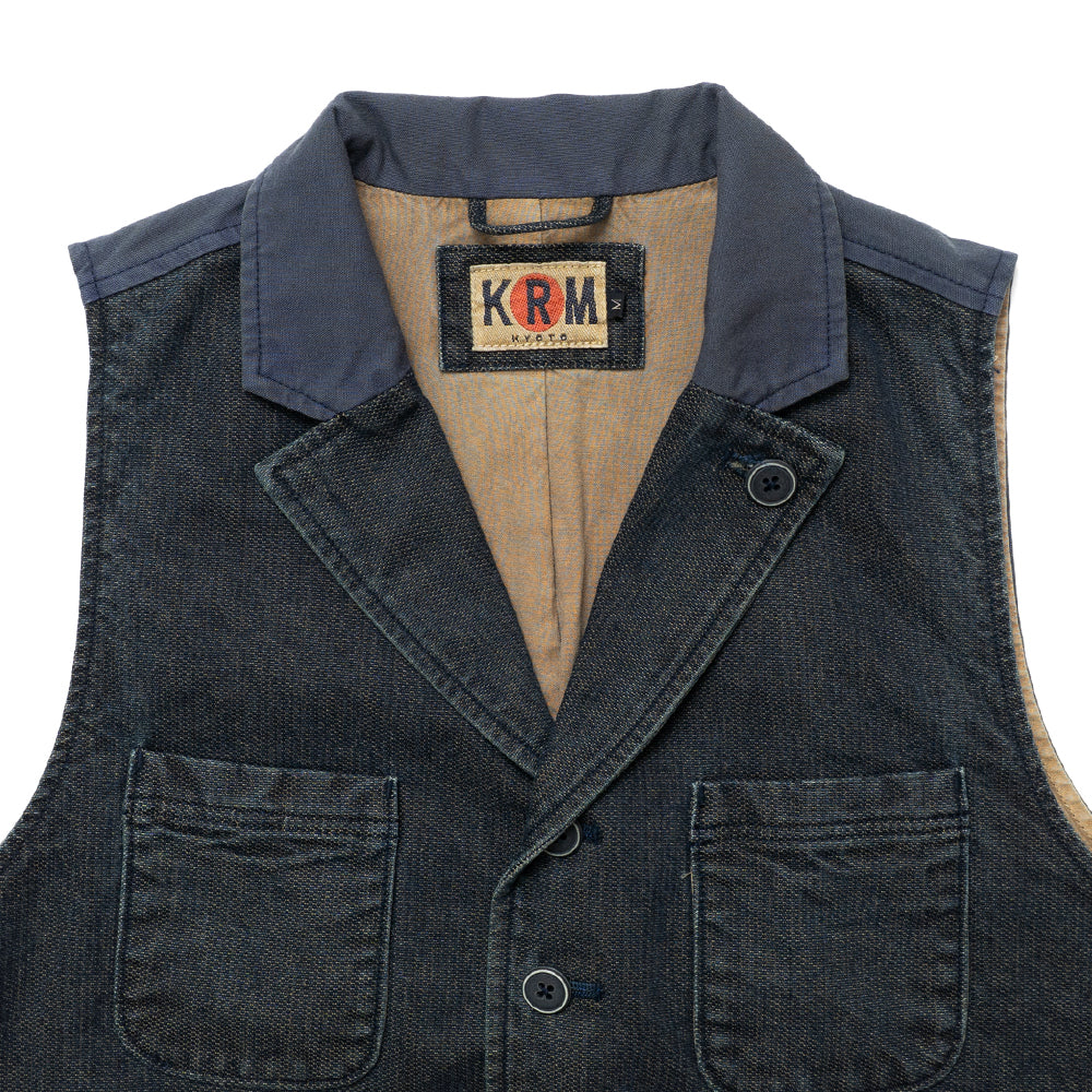 Indigo Denim Vest