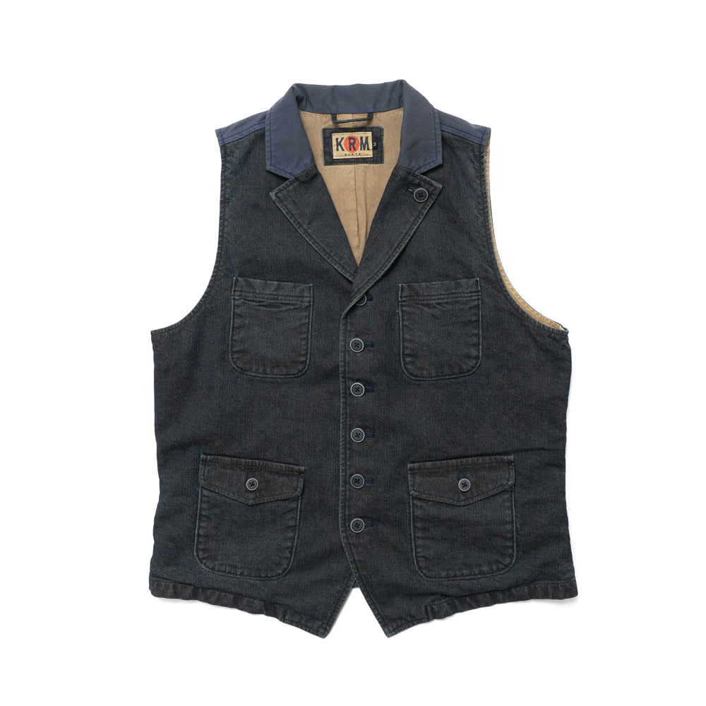 Indigo Denim Vest