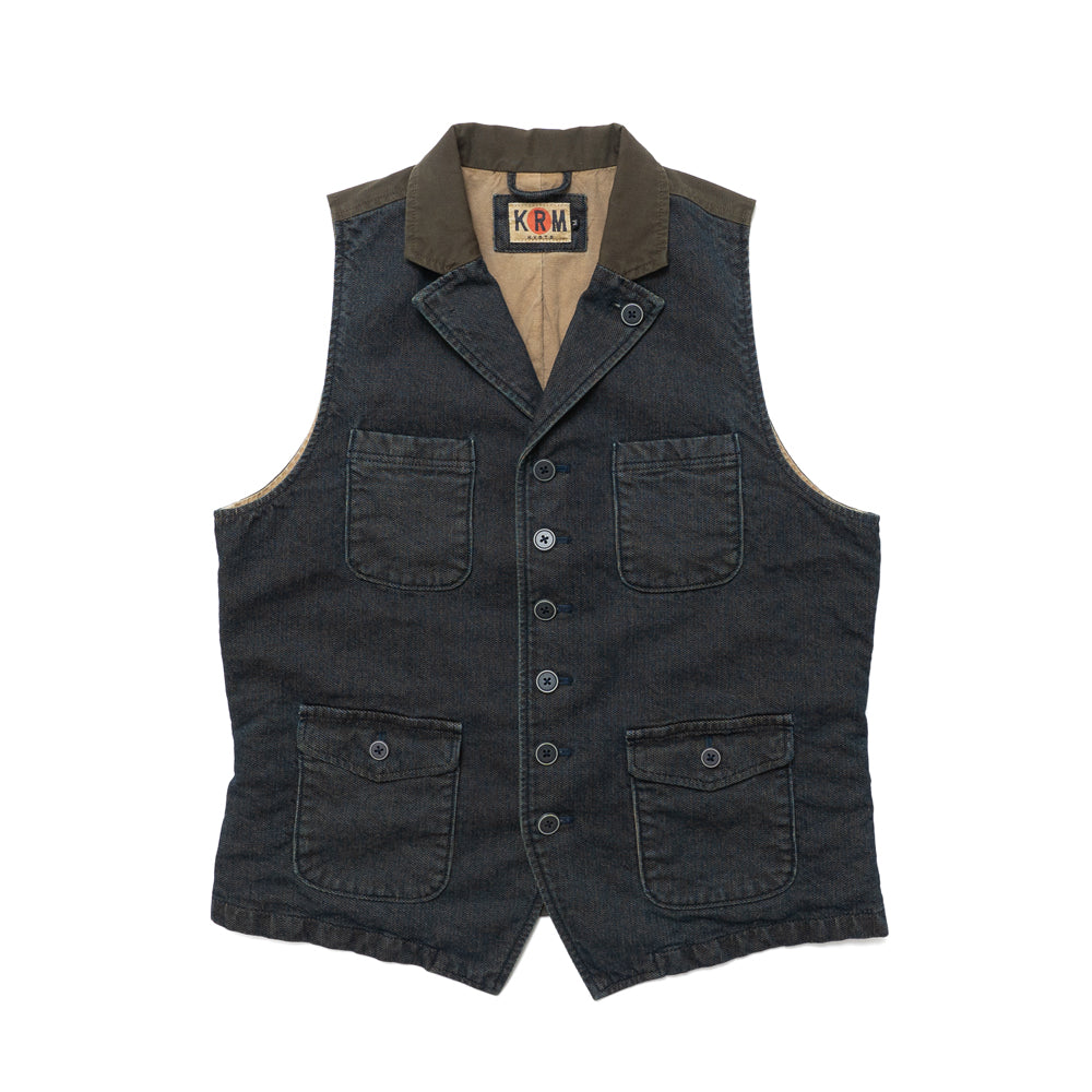 Indigo Denim Vest