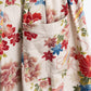 -flowers & butterfly-  High-Waist Wide-Leg Pants