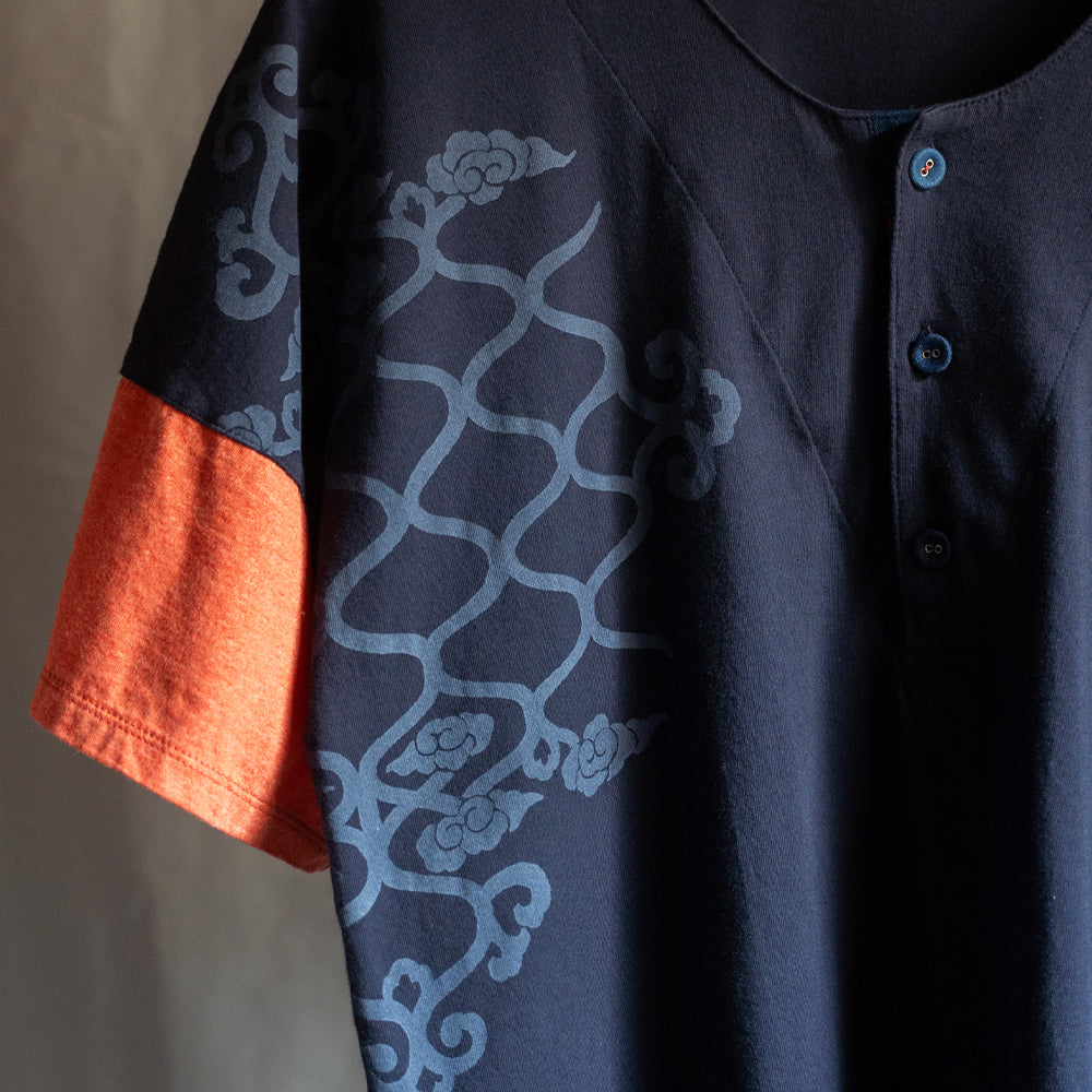 Ainu Pattern KOIKUCHI Henry T-Shirt