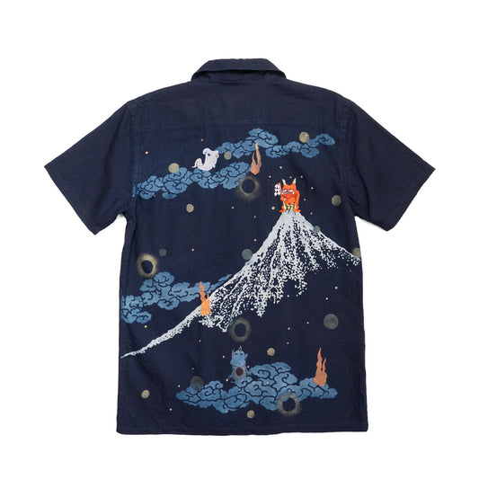 Red Mountain Spirit Open-Collar Shirt