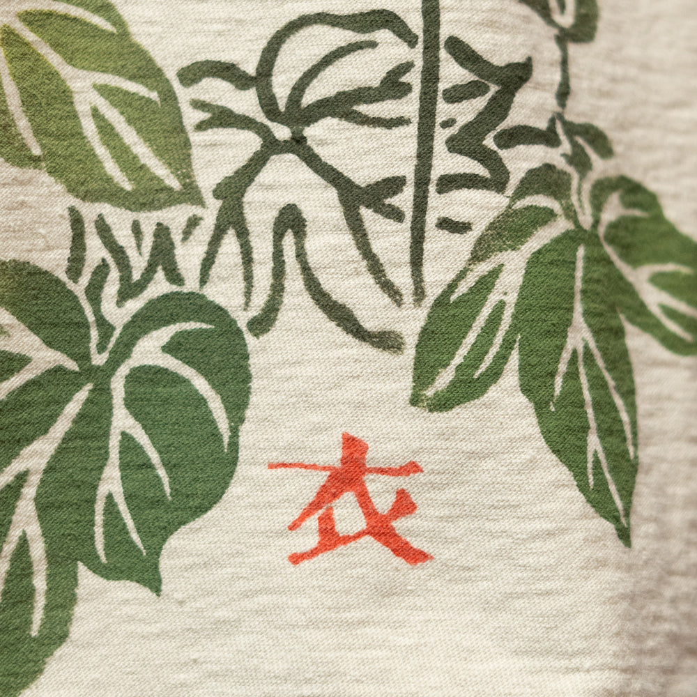 朝顔と和金魚Tシャツ