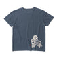 朝顔と和金魚Tシャツ