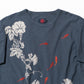 朝顔と和金魚Tシャツ