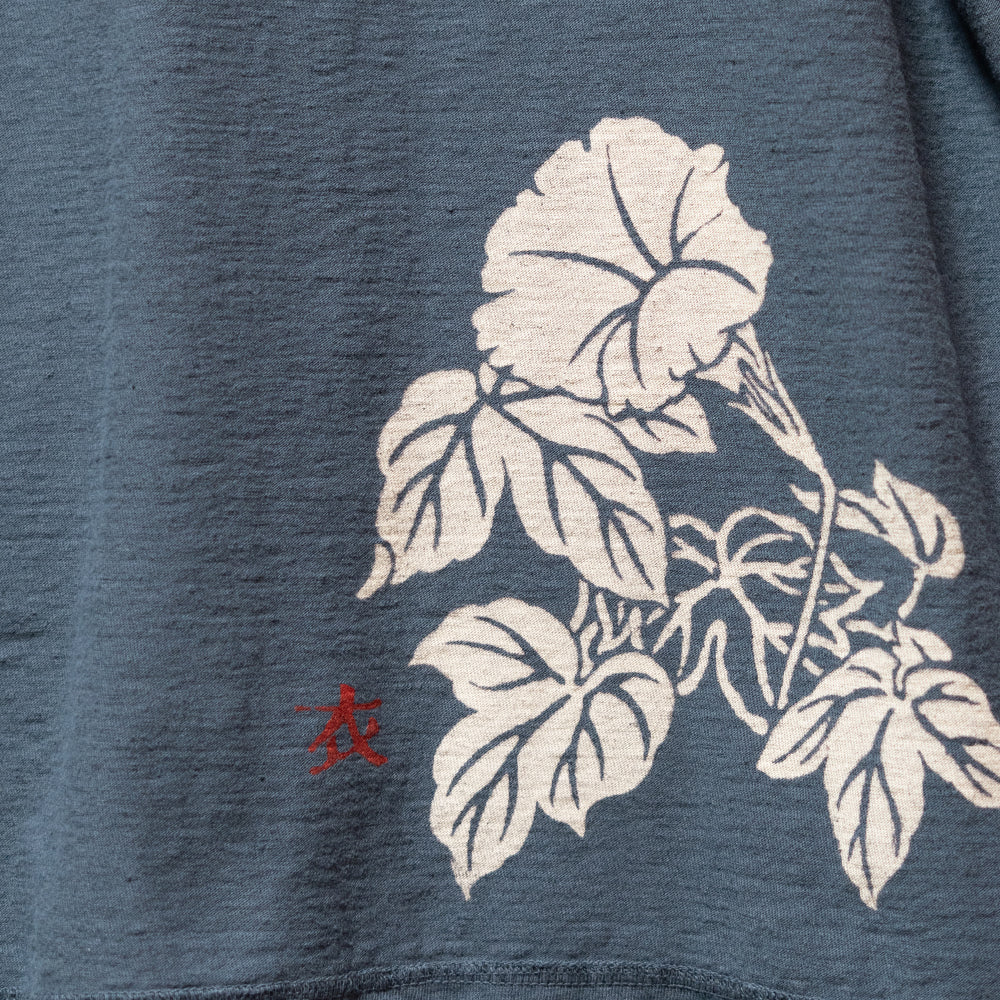 朝顔と和金魚Tシャツ