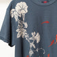 朝顔と和金魚Tシャツ