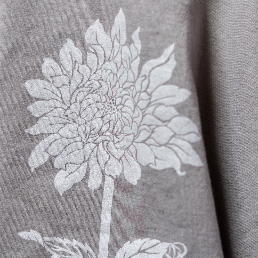 ダリアこうもり型  ドルマン Tシャツ