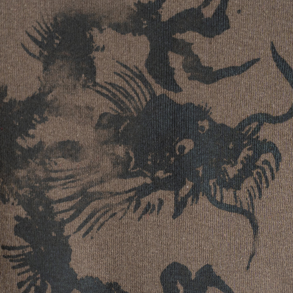 Ancient dragon Bottleneck　Long T-shirt