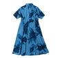 Blue Goldfish Crest Button Dress
