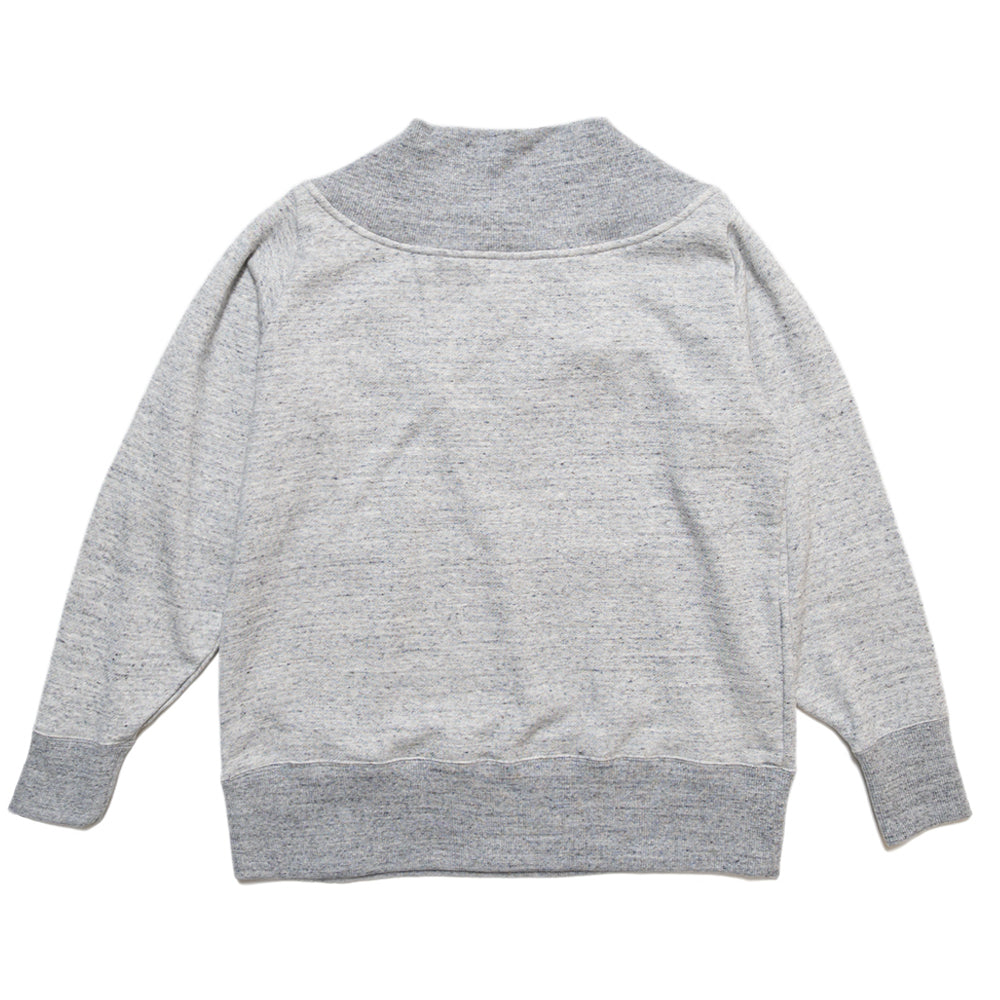 唐草牡丹デカ衿プルオーバー