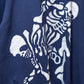 骸骨プロレスろうけつ染めTシャツ　【寺町店・オンラインショップ限定】