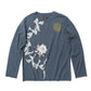 Night-blooming cereus &　Moonlit Bat　T-shirt