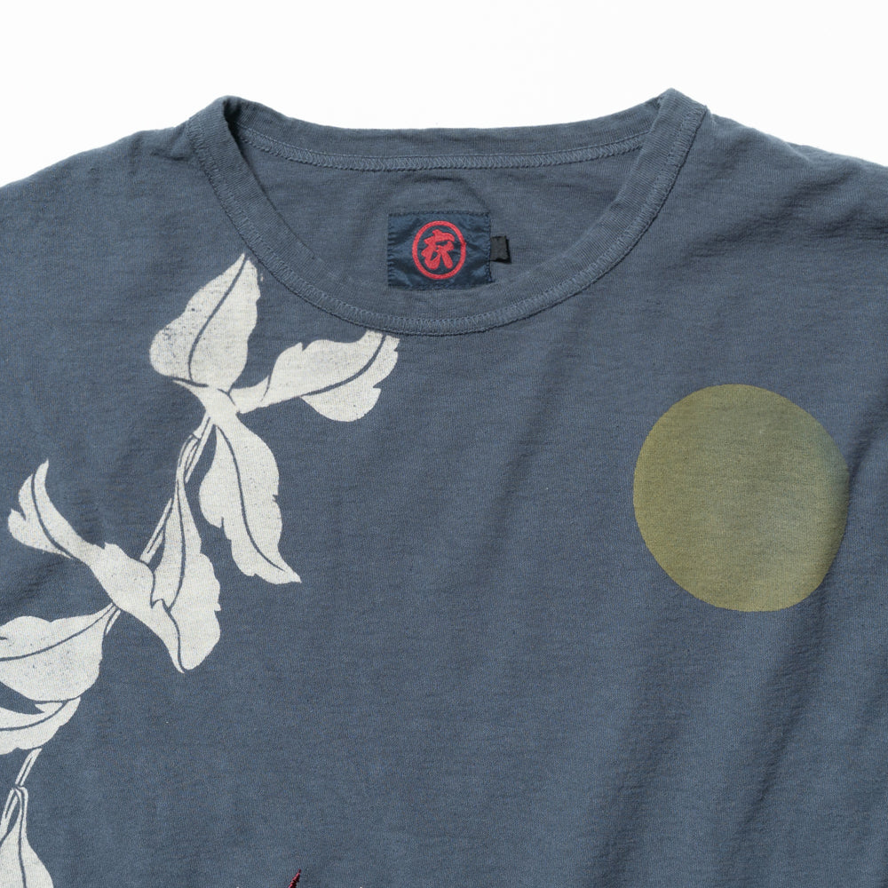 Night-blooming cereus &　Moonlit Bat　T-shirt