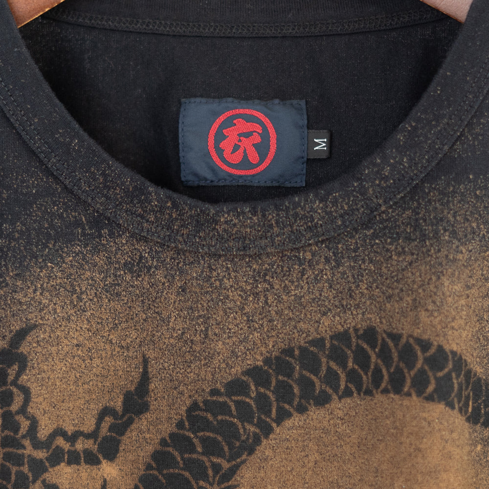 五龍彩　黒龍Tシャツ