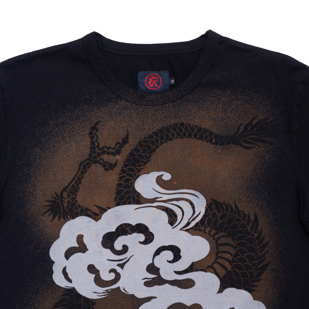 五龍彩　黒龍Tシャツ