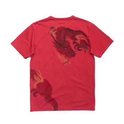 五龍彩　紅龍Tシャツ