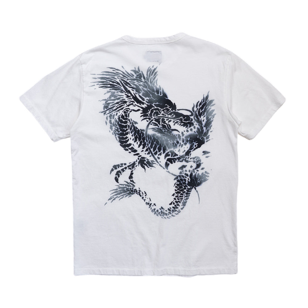 五龍彩　白龍Tシャツ