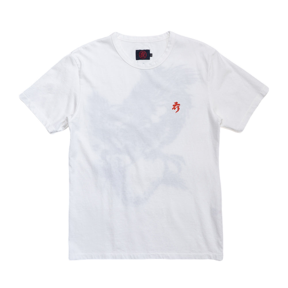 五龍彩　白龍Tシャツ