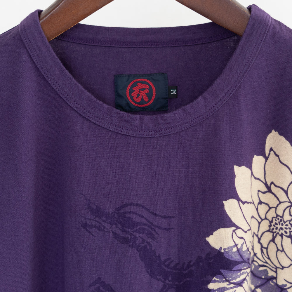五龍彩　紫龍Tシャツ