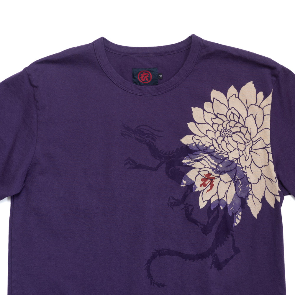 五龍彩　紫龍Tシャツ