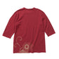 The Nap of hedgehog Three-quarter Sleeves T-shirt