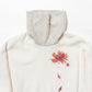 Loose Neck Dolman Pullover -a falling Lotus Flower-