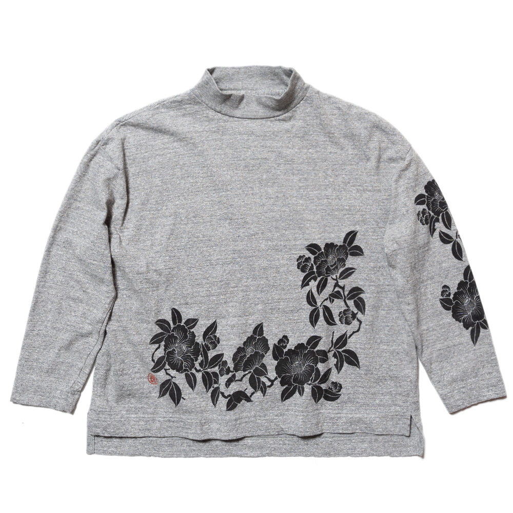 Camellia High Neck T-Shirt