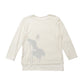 Lotus Hem-Slit T-Shirt