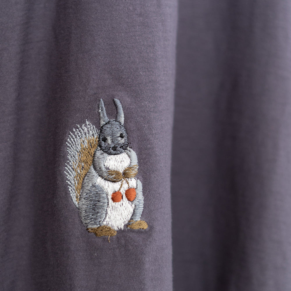 蝦夷（エゾ）リス　ロングTシャツ