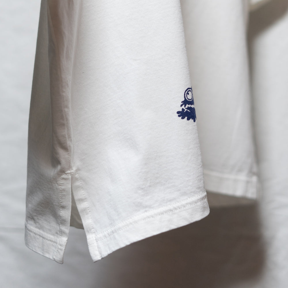隠れ妖怪ポケット付き半袖Tシャツ
