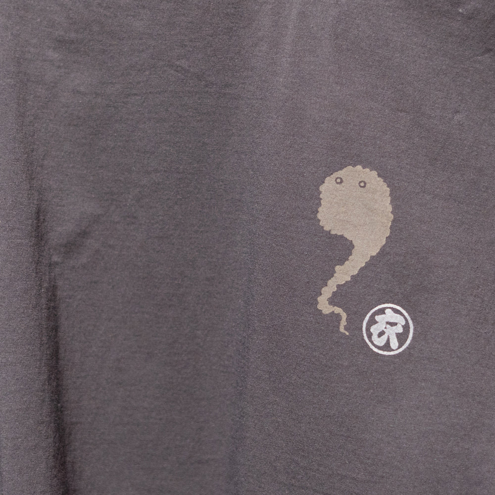 隠れ妖怪ポケット付き半袖Tシャツ