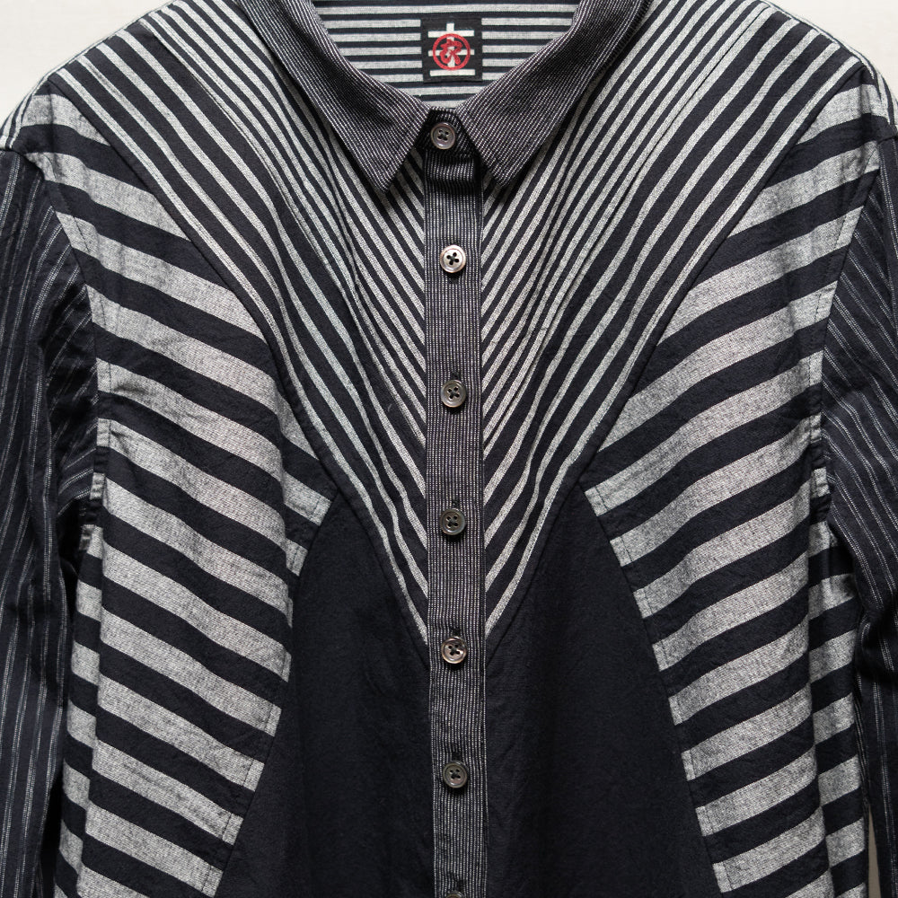 亀田縞ワンピース