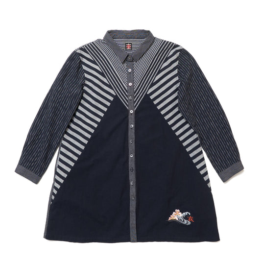 亀田縞ワンピース