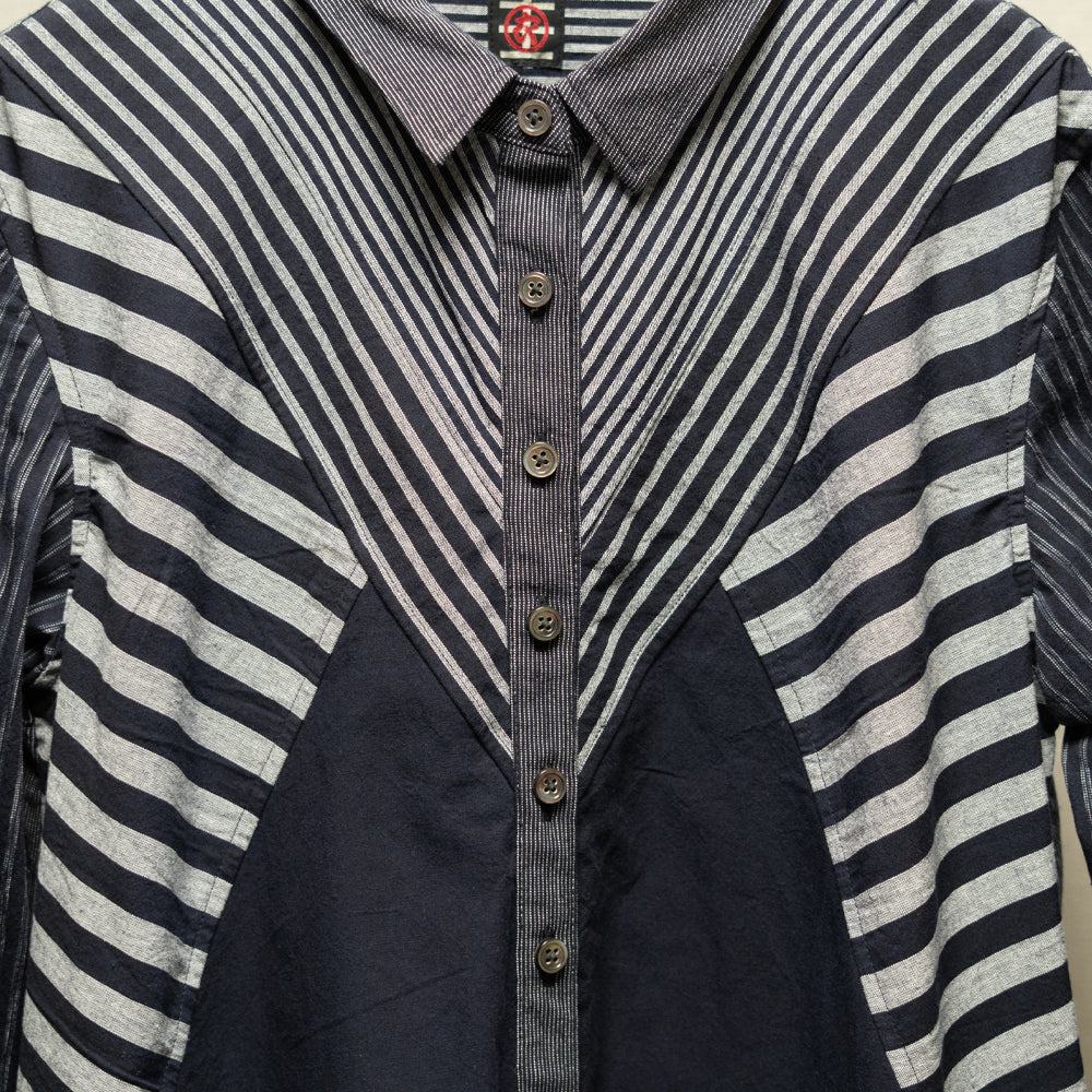 亀田縞ワンピース