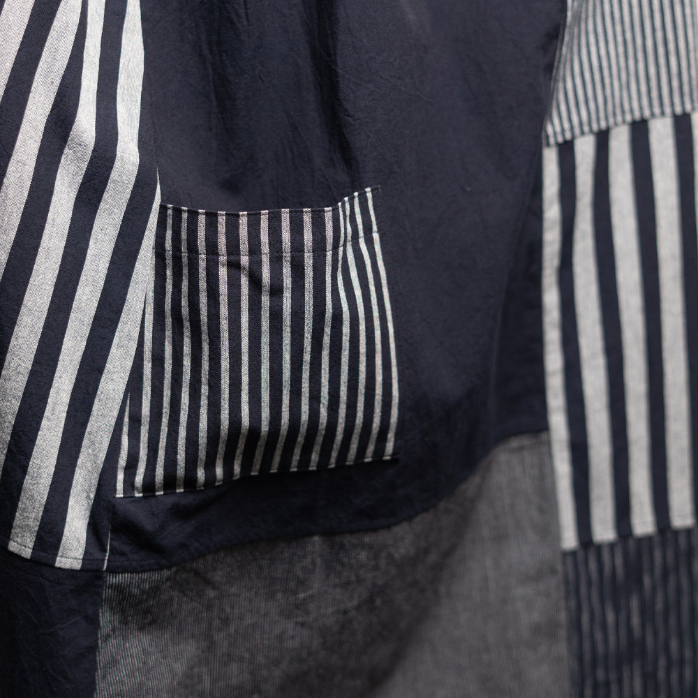 亀田縞パッチワークスカート