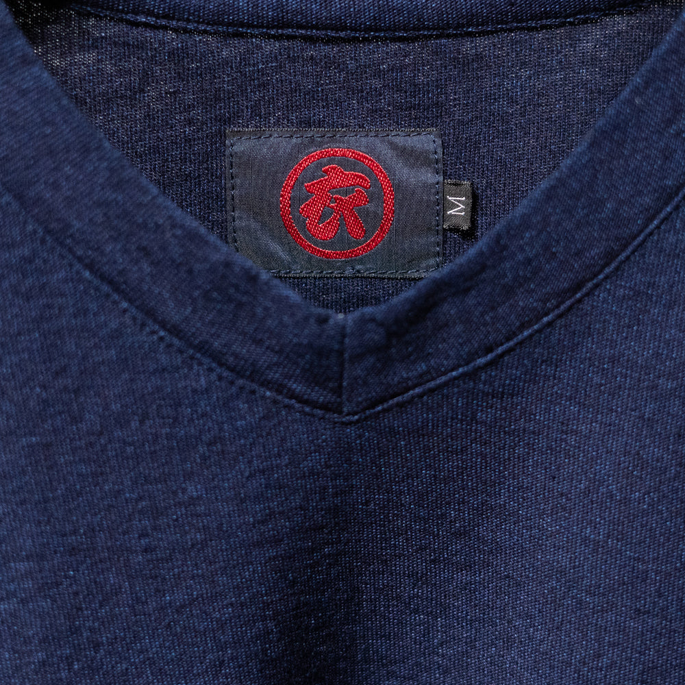 唐獅子牡丹Vネック半袖Tシャツ