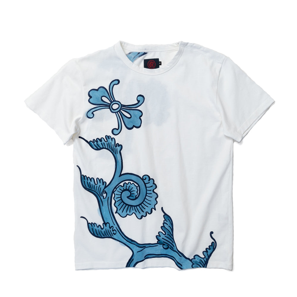 Cylindrical Hand Coloring　T-Shirt