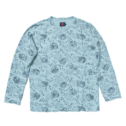 T-shirt "chrysanthemum Arabesque patterned "