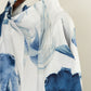 Blue Goldfish High-Waist Wide Pants