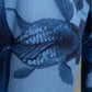 Blue Goldfish High-Waist Wide Pants