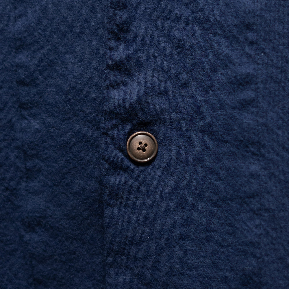 笹に泳ぐ鯉 着物衿カーディガン