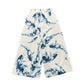 Blue Koi High-Waisted Wide Pants
