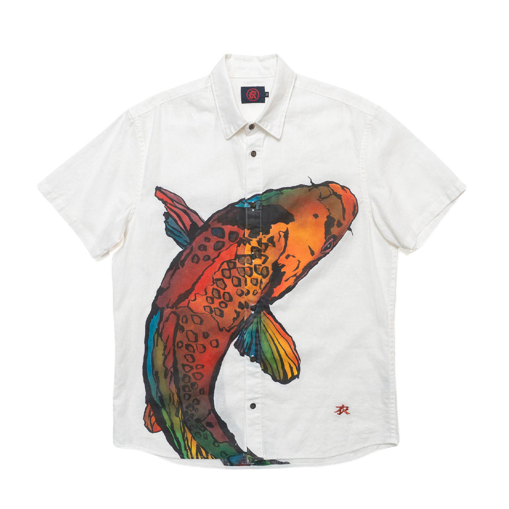 Hand-painted Koi Shirt