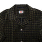 格子柄　ウールコート