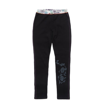 Arabesque pattern thermal Leggings