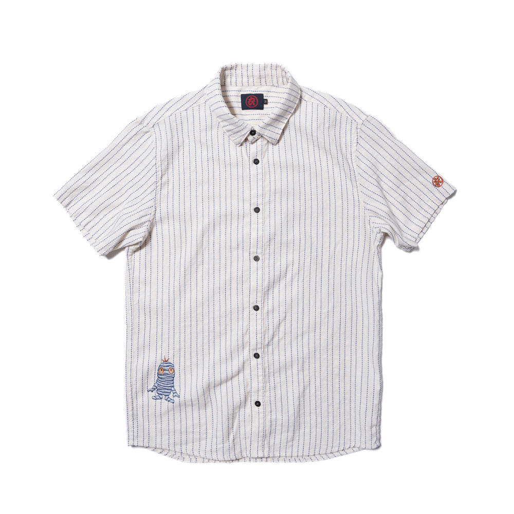 Sashiko shirt -mummy embroidery-