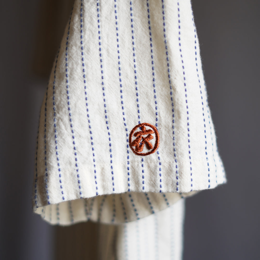 Sashiko shirt -mummy embroidery-