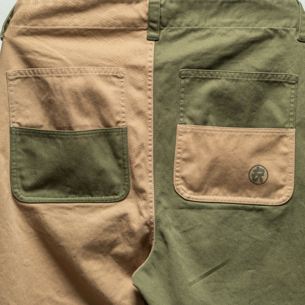 鯰切り替えパンツ