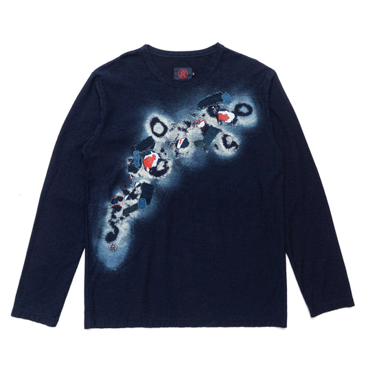 錦鯉リメイクロングTシャツ